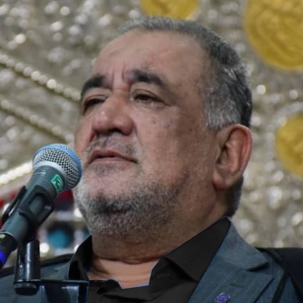 تصویر حاج علی ملائکه - ای جمال حضرتت آیینه‌ی ربّ جلیل